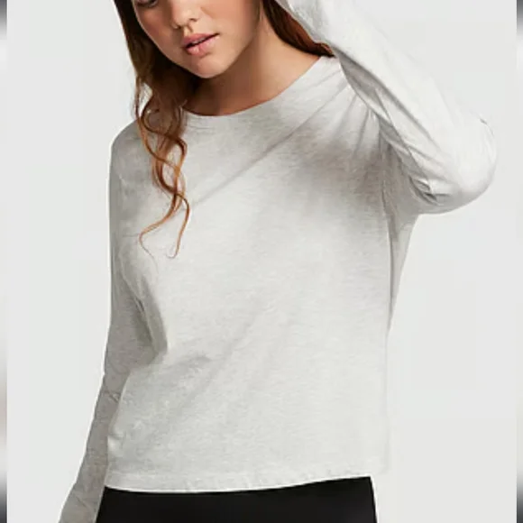Cotton Long-Sleeve T-Shirt - Picture 1 of 2